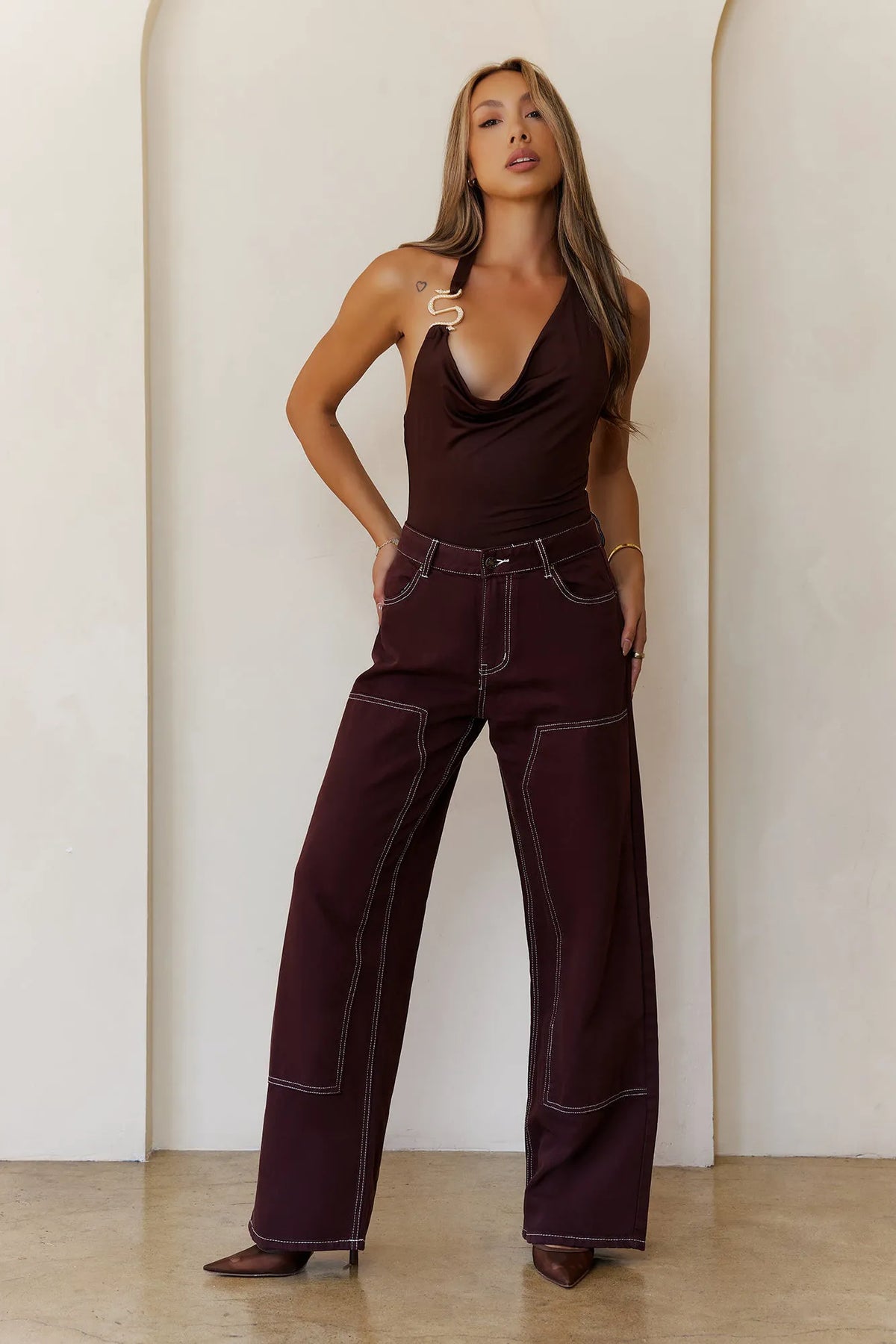 Brown