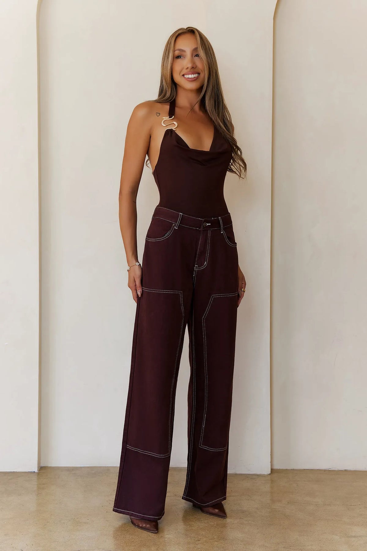 Brown